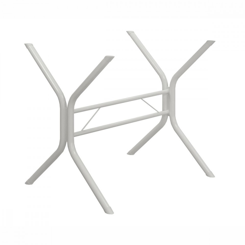 Base de Aço para Mesa de 140x75 Cabo Frio Liso Branco Teixeira em Oferta na Shopee