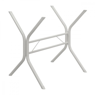 Base de Aço para Mesa de 120x75 Cabo Frio Liso Branco Teixeira em Oferta na Shopee