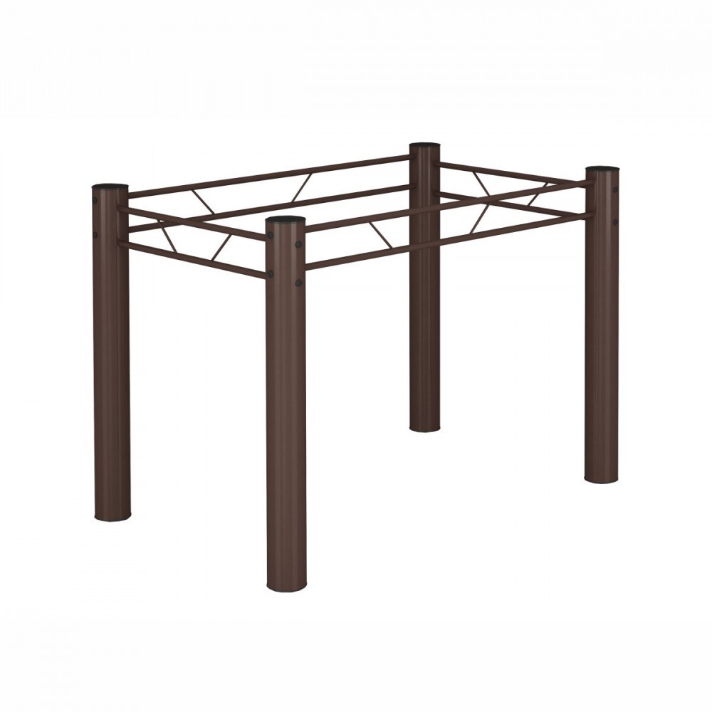 Base para Mesa de 140x75 Paris Marrom Teixeira em Oferta na Shopee
