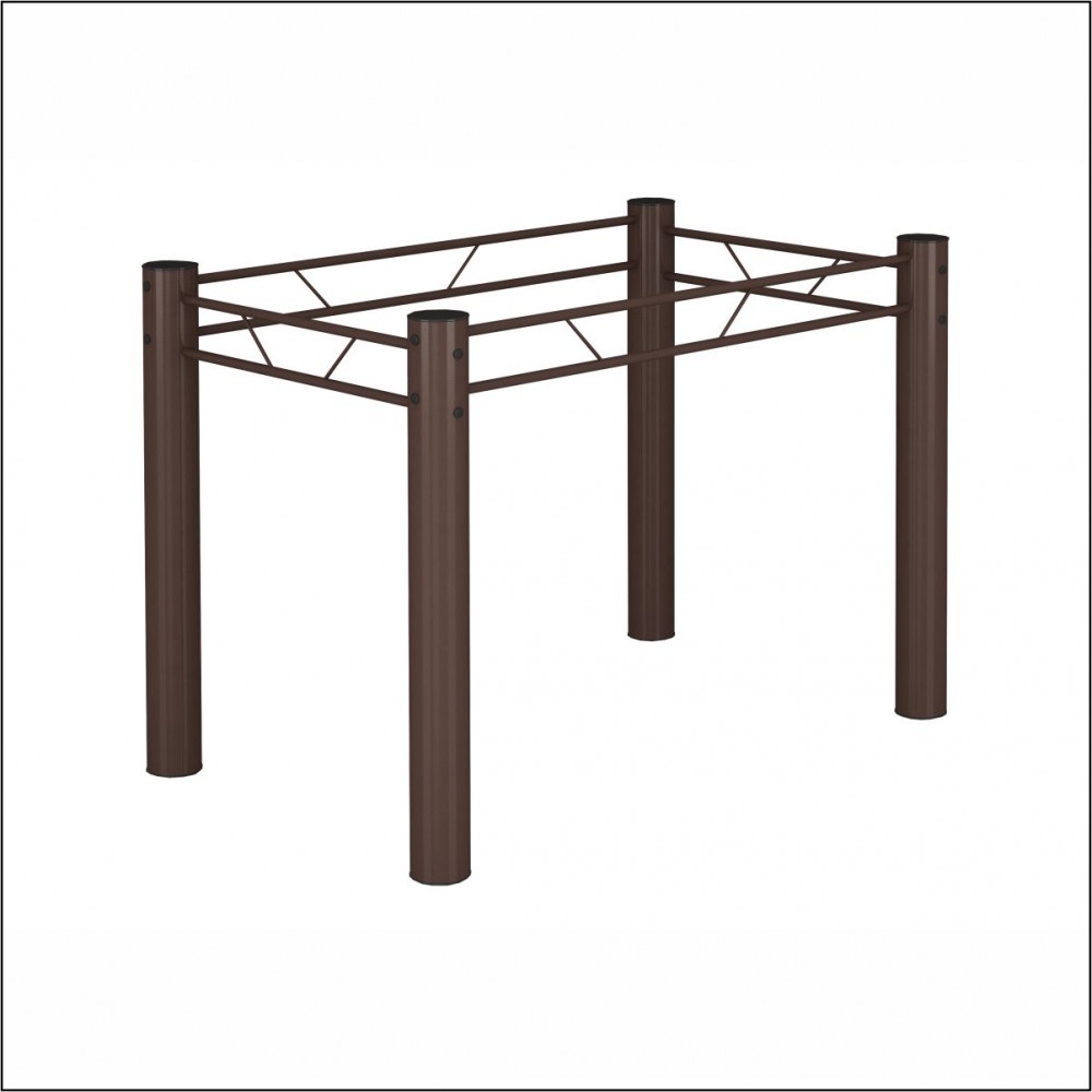 Base para Mesa de 120x75 Paris Marrom Teixeira - Home & Living