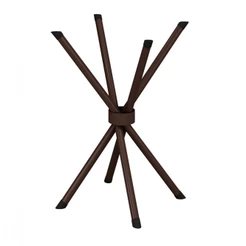 Base de Aço para Mesa de 75x75 Ipanema Marrom Teixeira