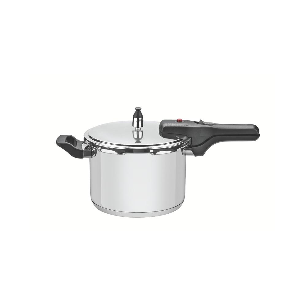 Panela De Pressão Brava 6L Indução Aço Inox Tramontina em Oferta na Shopee