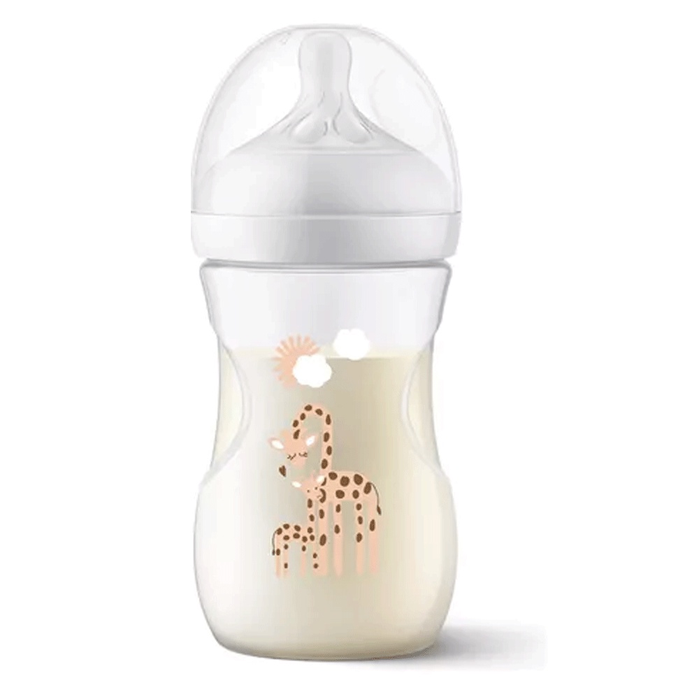 Mamadeira Pétala Girafa Philips Avent BPA Livre 260ml  