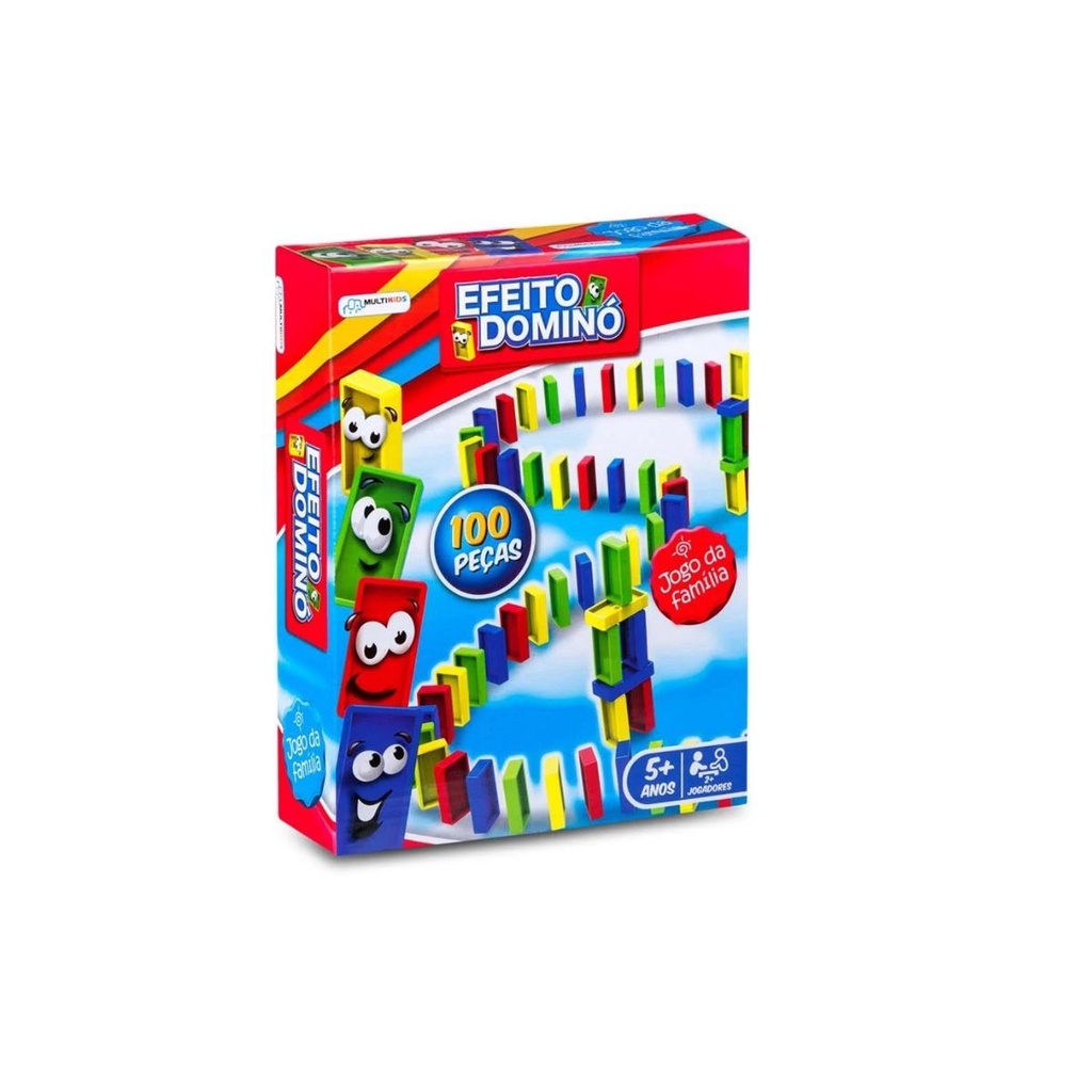 Jogo Dominó Multikids -  BR1286 em Oferta na Shopee
