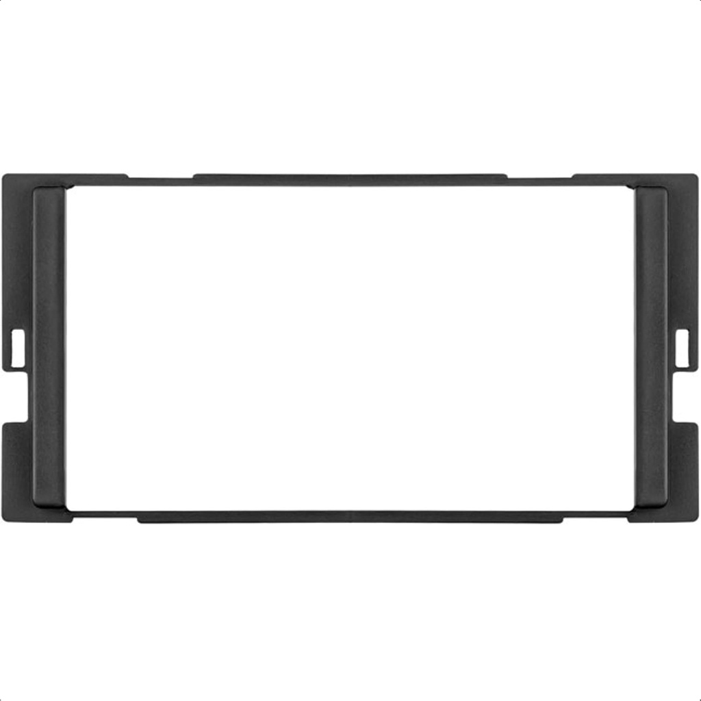 Moldura 1 Din/2 Din Preto New March 2014 Até 2016 Versa 2014 Até 2019 Sentra 2014 Até 2018 Expex - EPX 205
