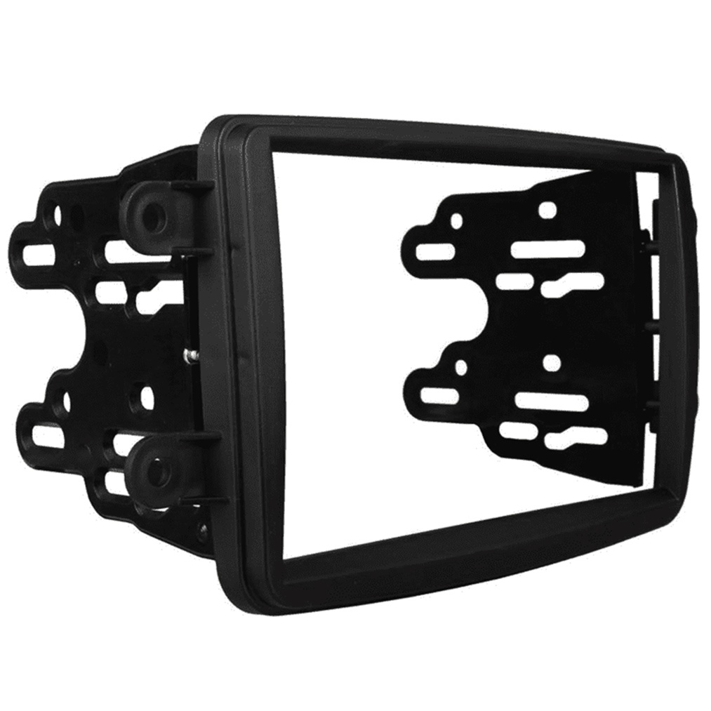 Moldura 2 Din Preta Duster Sandero Logan Oroch Captur Kwid Expex - EPX 080 - JP em Oferta na Shopee