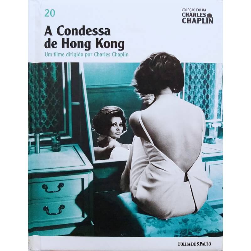 Livro/DVD Coleção Folha Charles Chaplin Vol. 20 A Condessa de Hong Kong