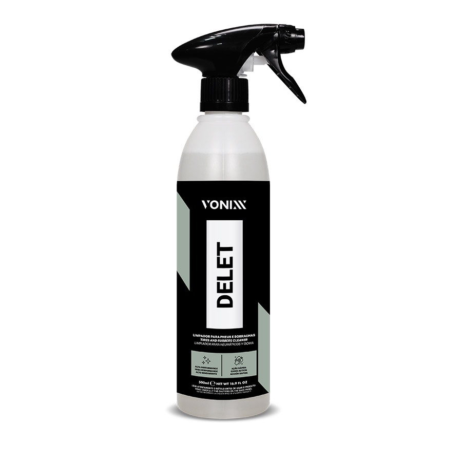 Limpador para Pneus e Borrachas Delet 500ML Vonixx