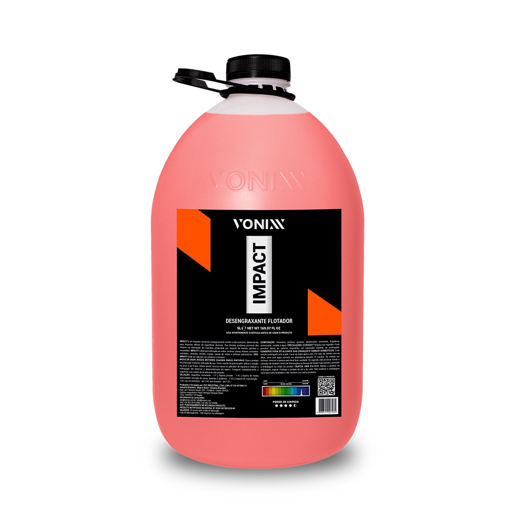 Multilimpador para Limpeza Pesada Impact 5L Vonixx