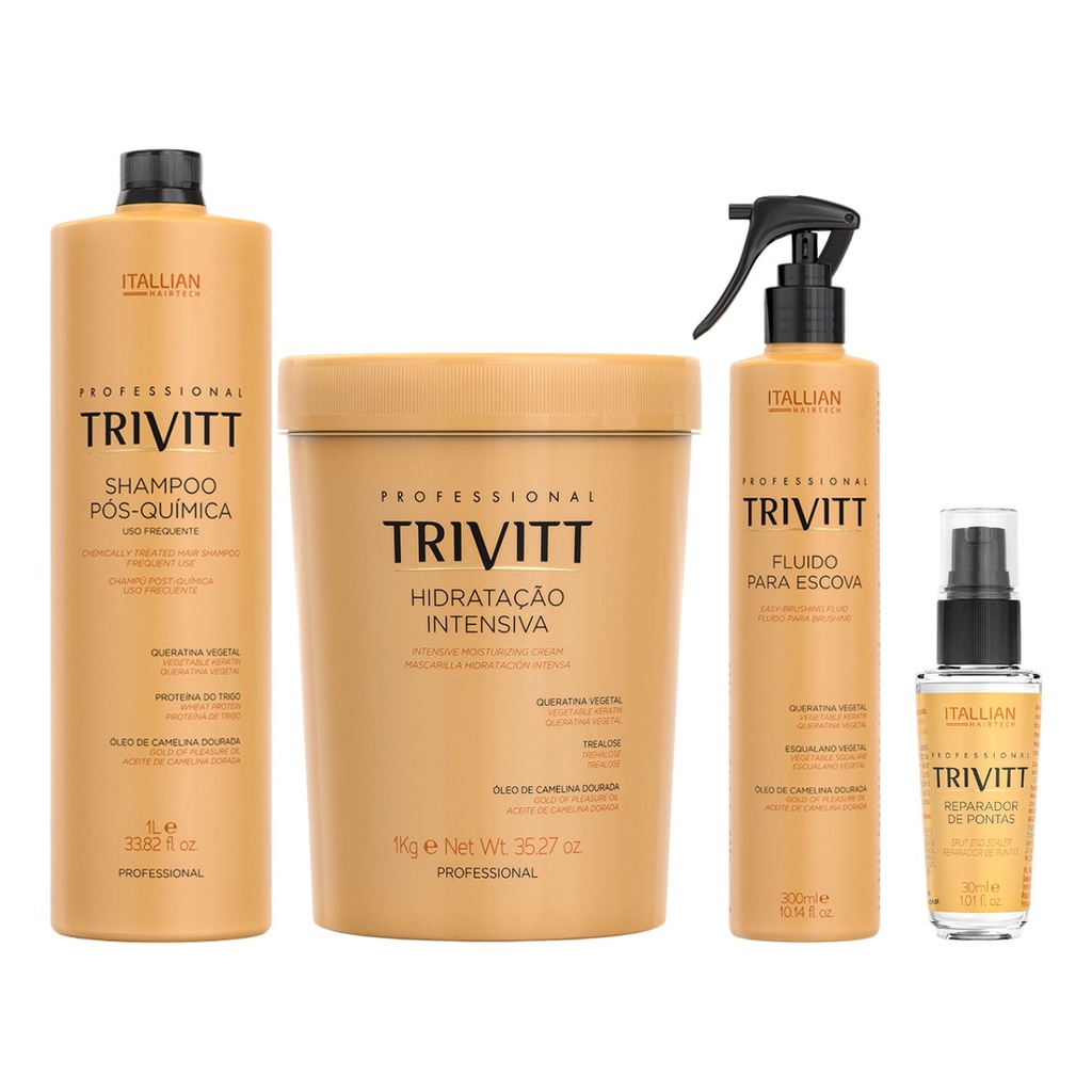 Combo  04 Produtos Kit Trivitt - Itallian Color - Beauty