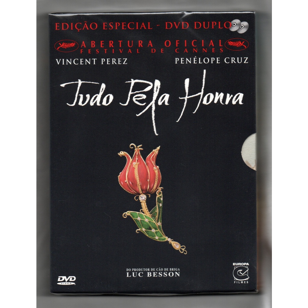 Tudo Pela Honra DVD Duplo Edição Especial