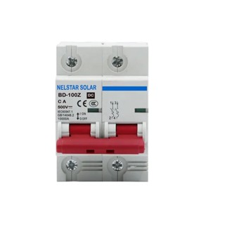 Disjuntor DC CC Bipolar 80A 100A 125A 500V