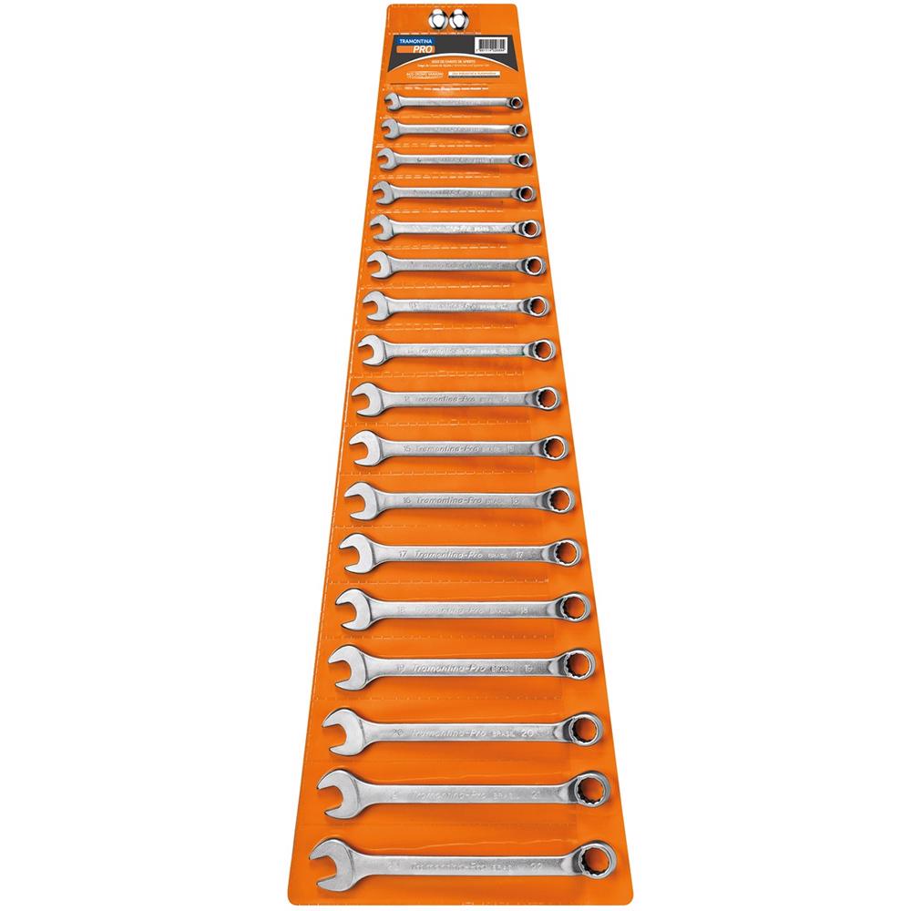 Jogo de Chaves Combinadas 17 Peças Tramontina PRO em Oferta na Shopee