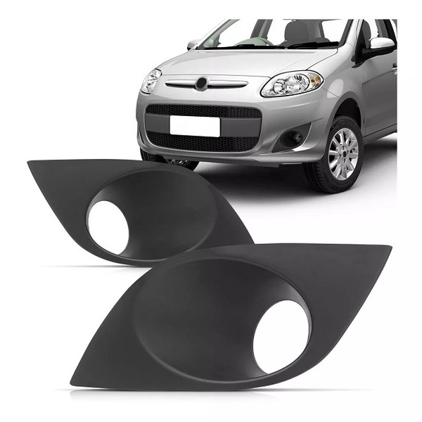 Grade do Para-choque Palio 2012 a 2016 Modelo novo  Attractive G5 - Com furo de milha em Oferta na Shopee