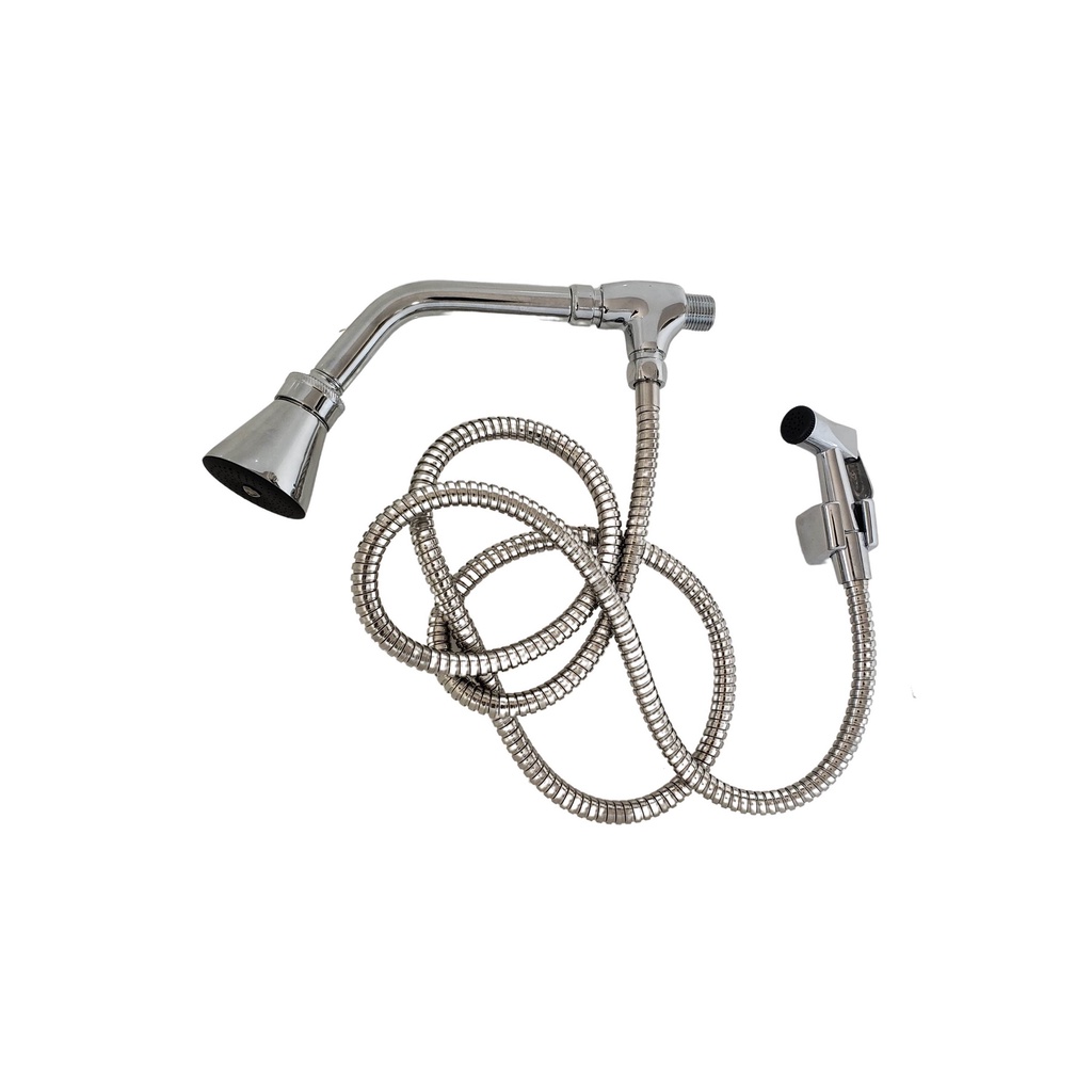 DUCHA LUXO METAL1998 COM DESVIADOR E DUCHA MANUAL CR JED