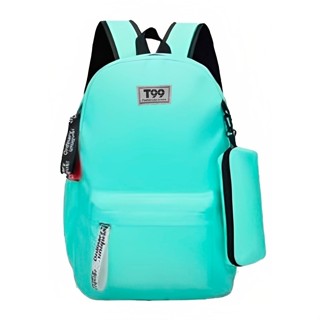 Mochila Escolar Grande Unissex acompanhado de um estojo MING