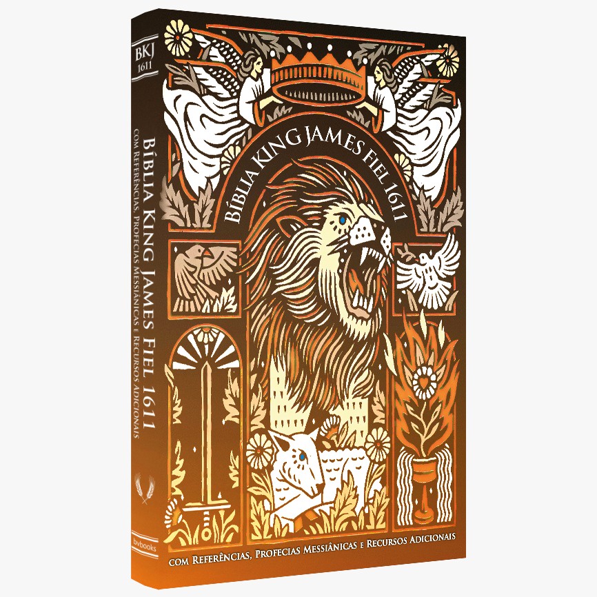 Bíblia King James 1611 | Letra Normal | Brochura | Leão Rei em Oferta na Shopee