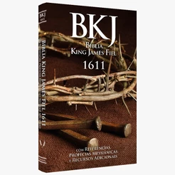 Bíblia King James 1611 | Letra Normal | Brochura | Coroa