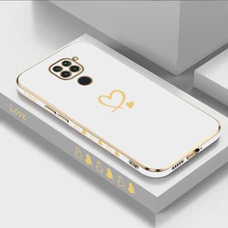 Capa De Silicone Para Telefone Xiaomi Redmi Note 9 Pro 9T 9S 8 7 10 10Pro Sweet Hearts Corda Capa