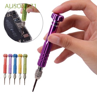 ALISONDZ1 DIY Mini Precisão Kit Reparação Óculos Portátil Alumínio Óculos Chave De Fenda Jogo