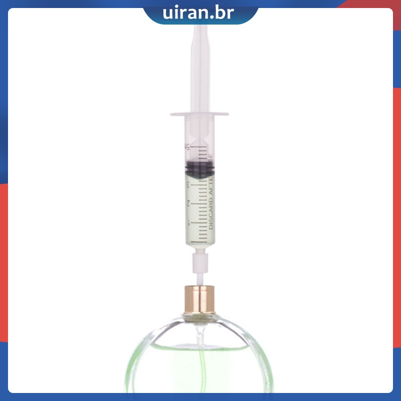 Seringa Plástica Dispensador De Perfumes Bomba De Transferência Capacidade Conveniente Attar Perfume Mulher uiran