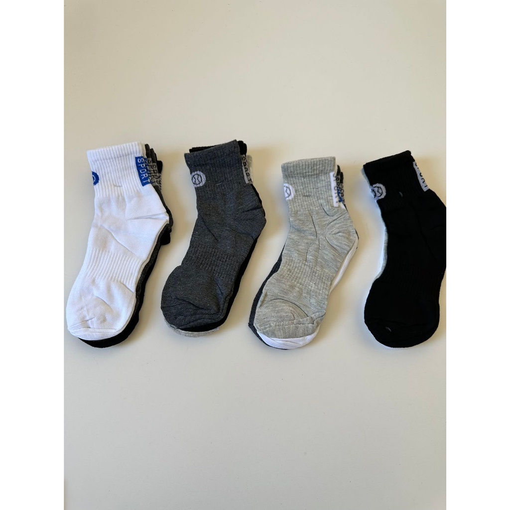 Kit 12 Pares Meia Juvenil Masculina 31-34 em Oferta na Shopee