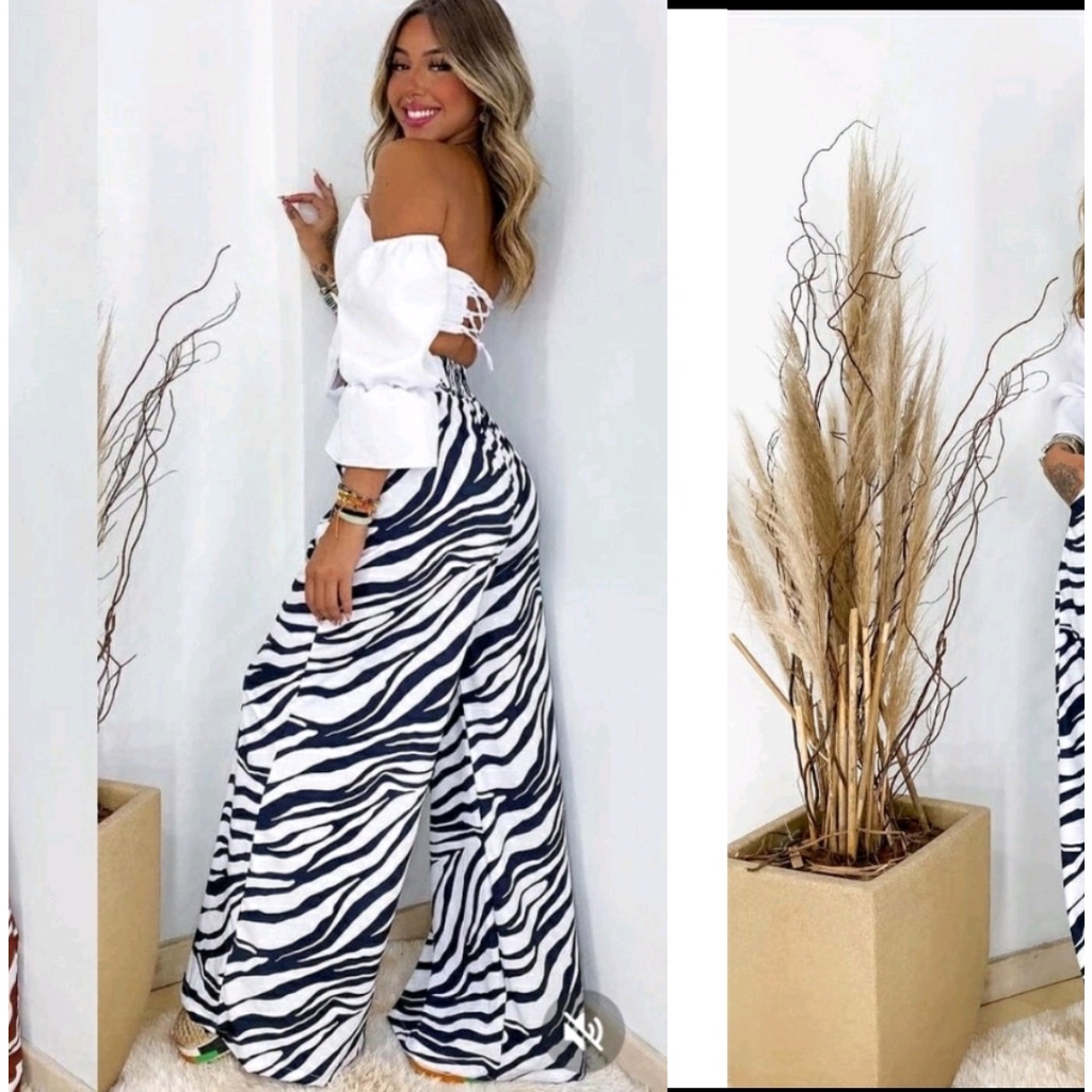 CALÇAS PANTALONA FEMININA PLUS SIZE EM VISCOLINHO TAMANHOS GG-48/G1-50/G2-52/G354-56 ENVIO IMEDIATO — imagem 2 de 2