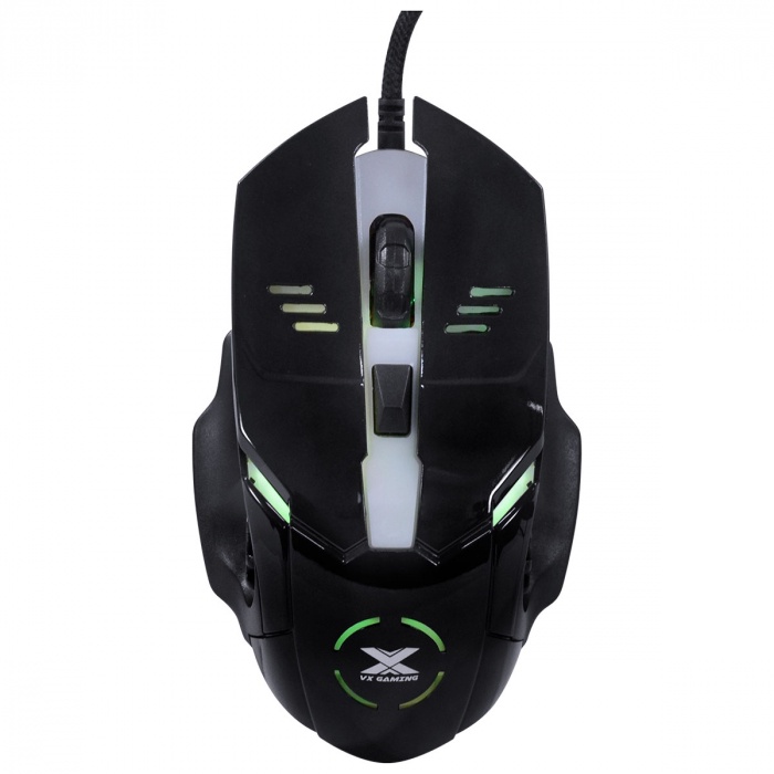 Mouse Gamer Vinik Titan 1600 Dpi Com Led Cabo Usb 1,8 Metros