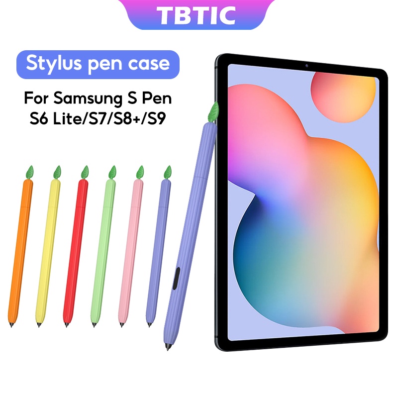 TBTIC Para Samsung Tablet Galaxy Tab S9 Estojo Caneta S7 S8 + Protetor De Silicone S6lite