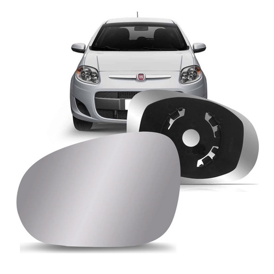 Lente Espelho C/ Base Retrovisor Palio Attractive 2012