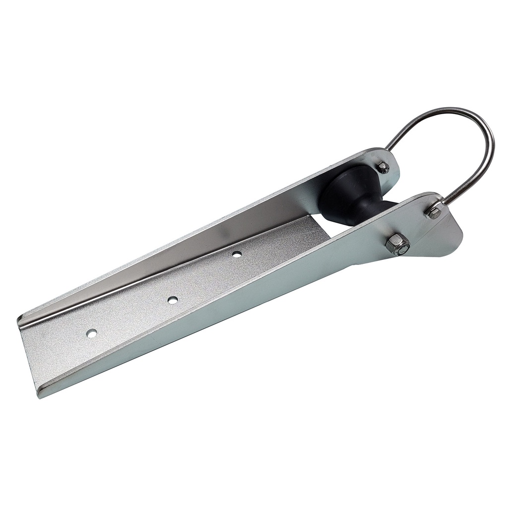 Púlpito Carrinho Proa Lançador Âncora Inox Roldana 46cm