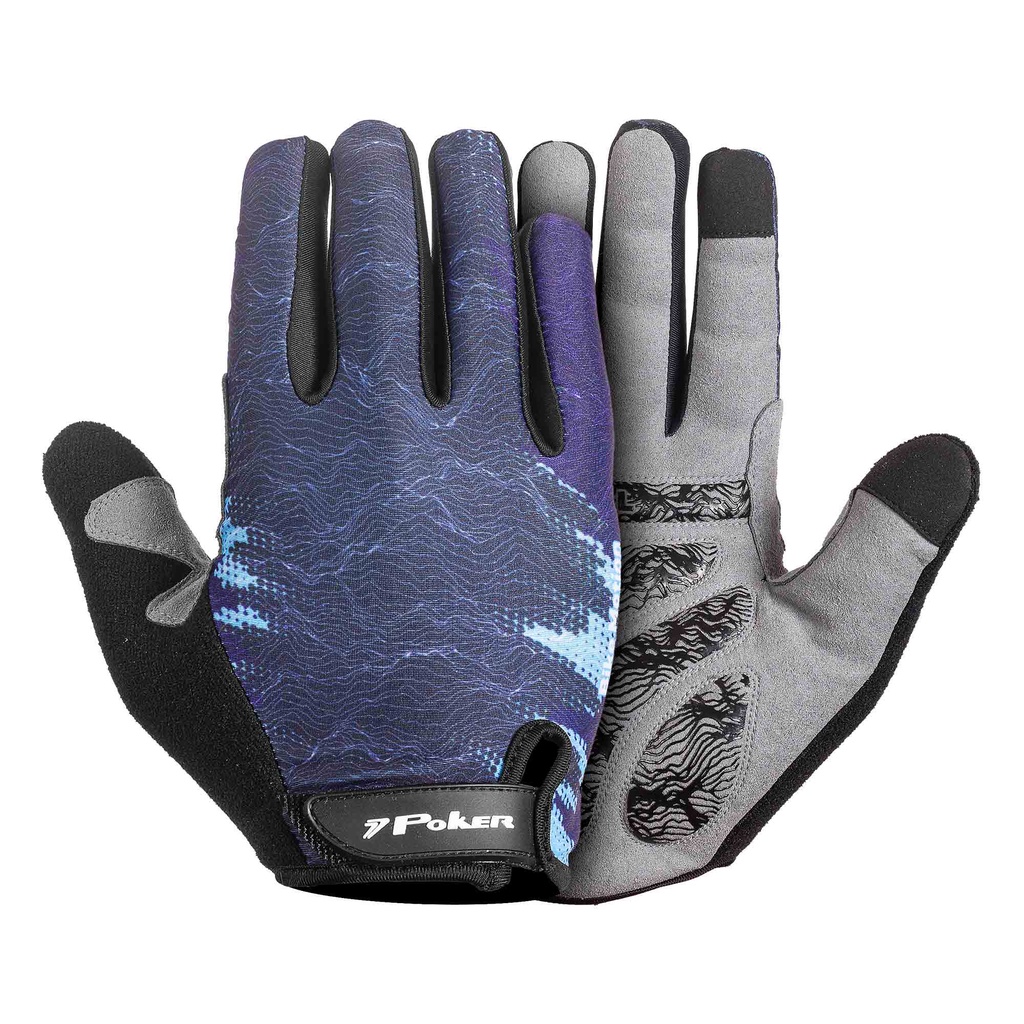 Luva Bike Antishock Gel Dedo Longo Motion 01926