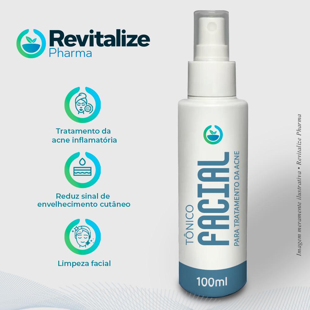 Tônico Facial Para Tratamento de Acne (Anti Acne)- 100 ML