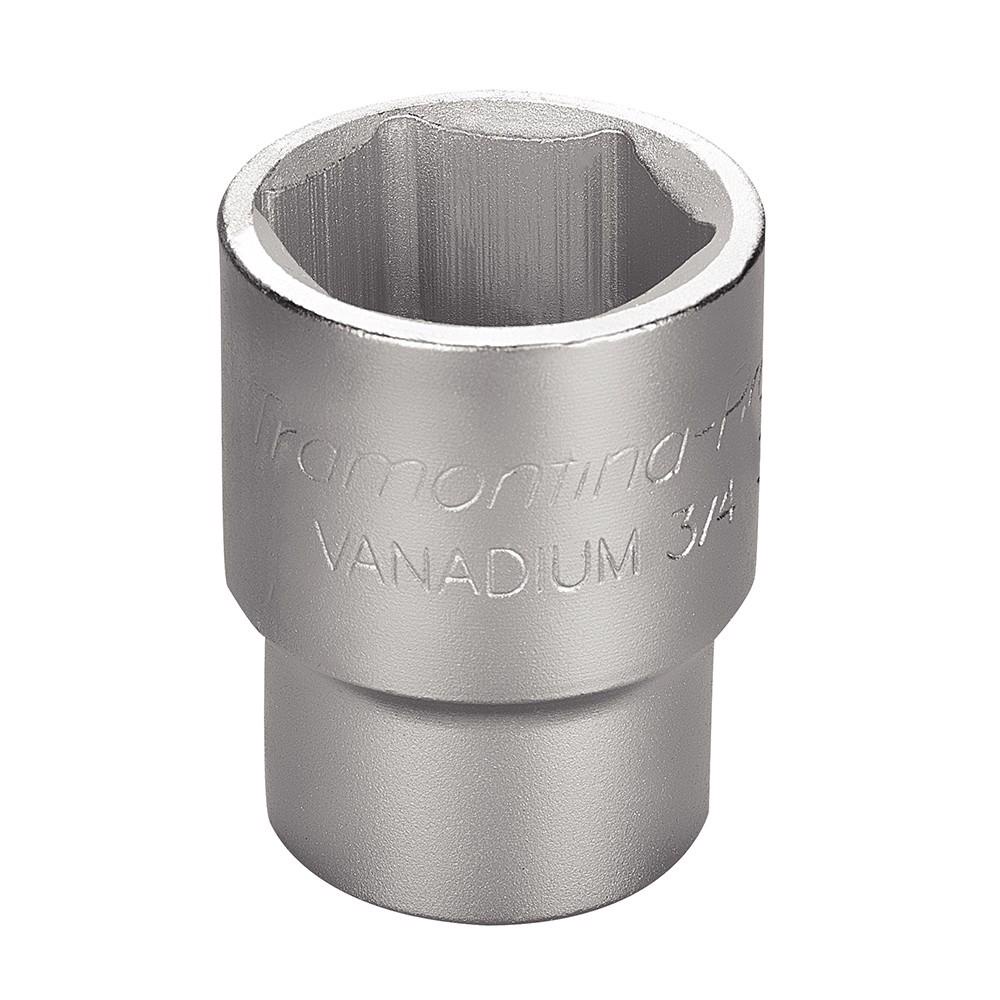 Soquete Sextavado em Aço Cromo Vanádio 32 mm - Encaixe 3/4'' Tramontina PRO