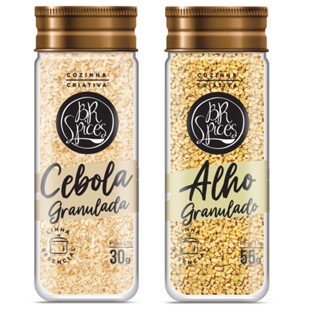 Kit Cebola e Alho Granulado BR Spices