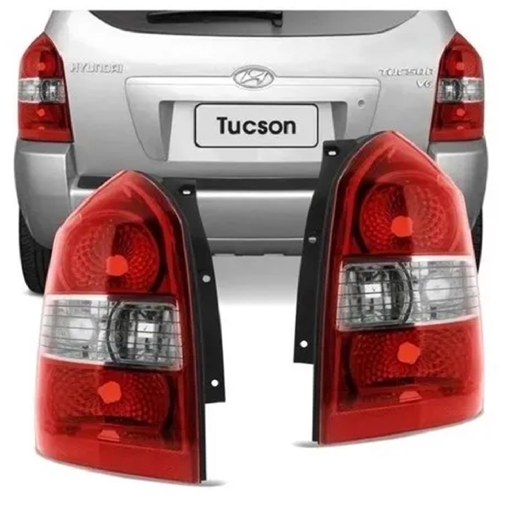 Kit Lanterna + Farol Tucson Ambar 2004 2005 2006 2007 2008