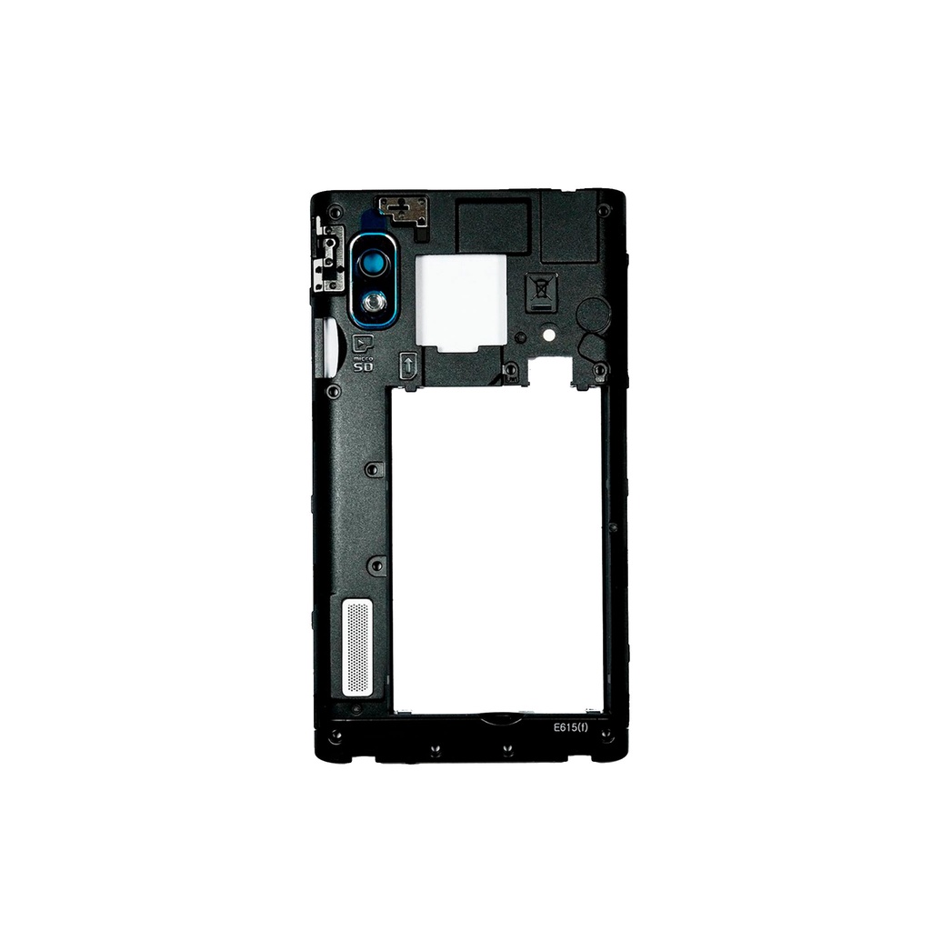 Carcaça Aro Lateral LG Optimus L5 E610 E612 E615 - Preto