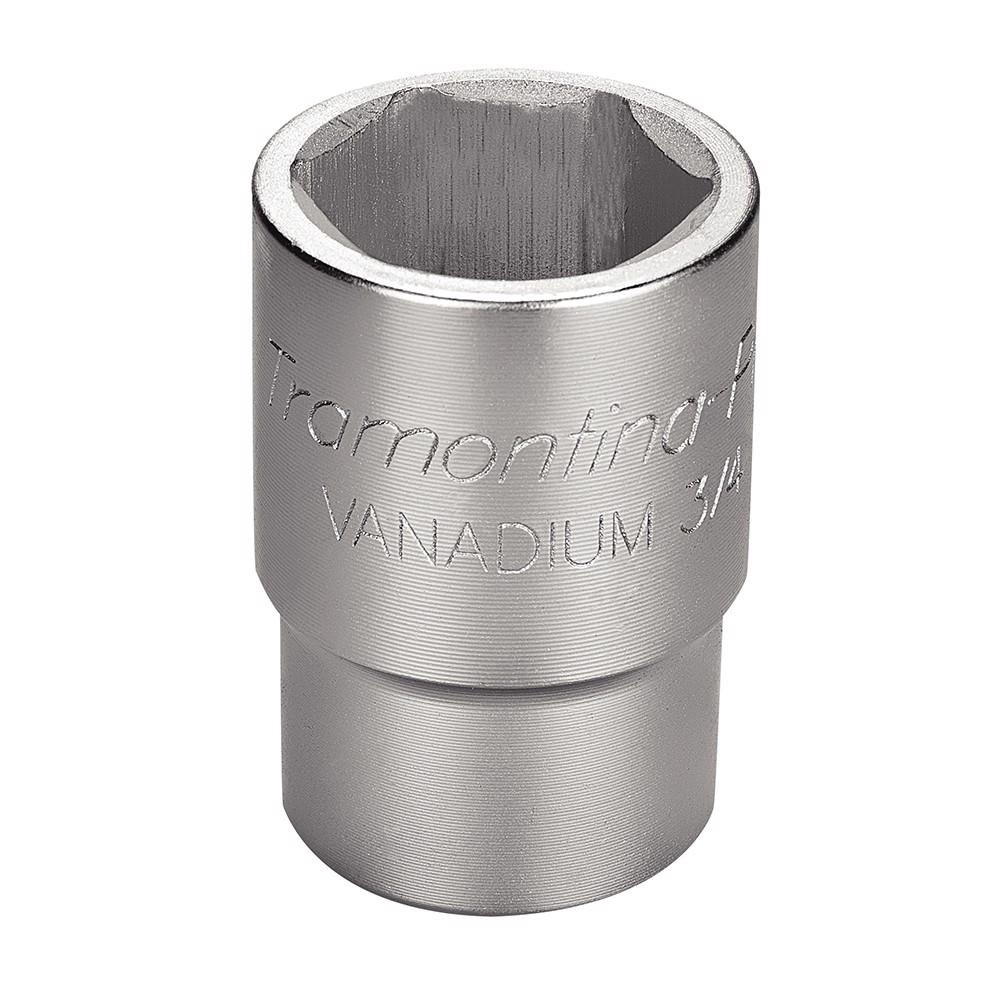 Soquete Sextavado em Aço Cromo Vanádio 30 mm - Encaixe 3/4'' Tramontina PRO em Oferta na Shopee
