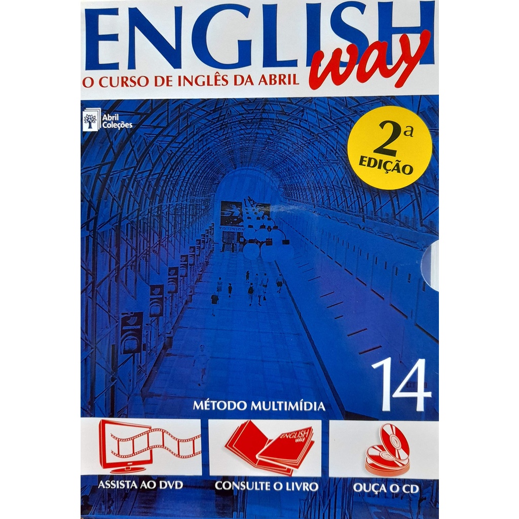 English Way - Curso de Inglês - Vol. 14 - Livro, CD e DVD
