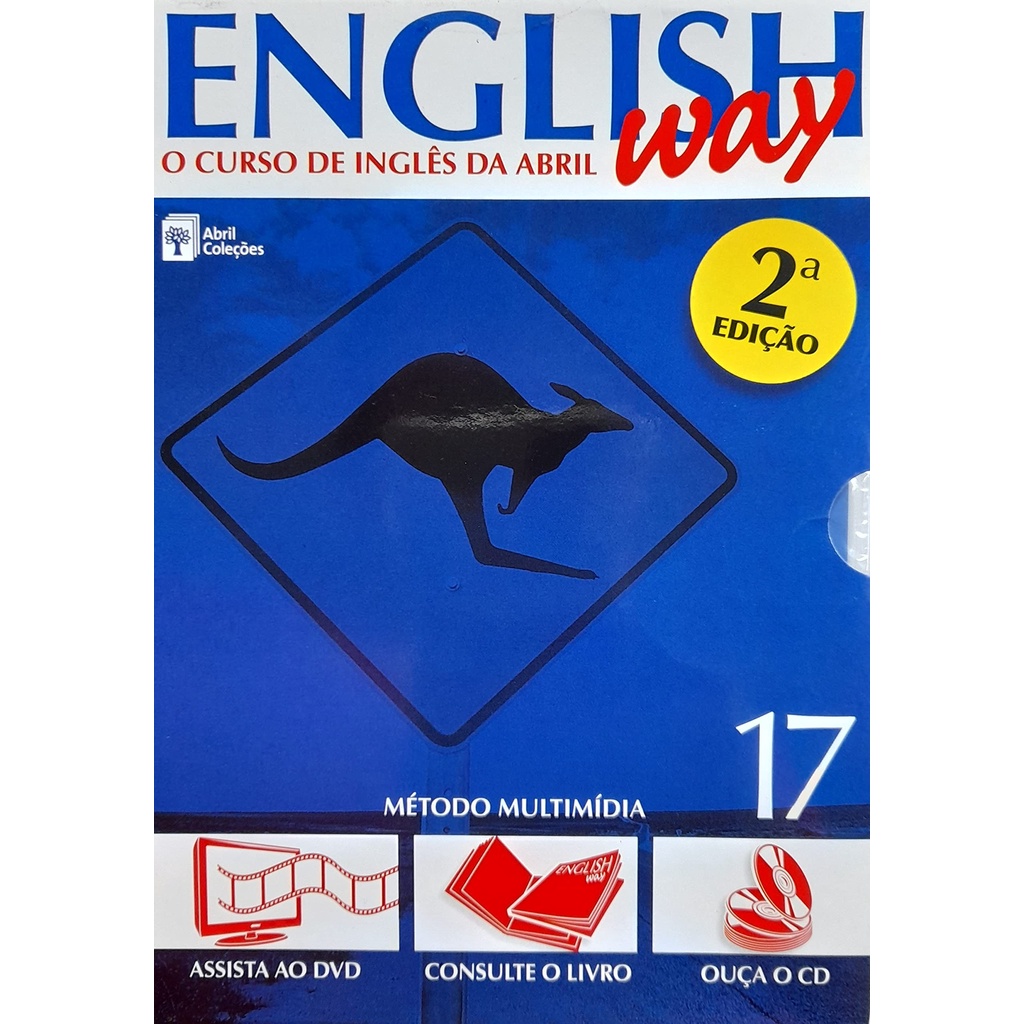 English Way - Curso de Inglês - Vol. 17 - Livro, CD e DVD