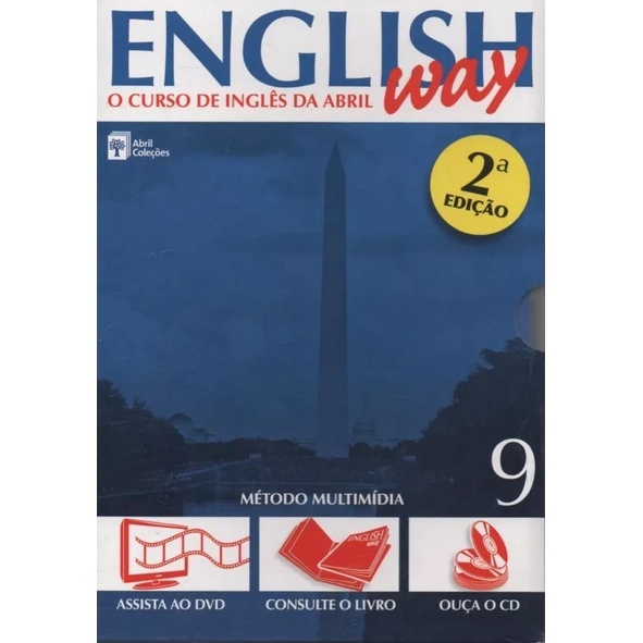 English Way - Curso de Inglês - Vol. 09 - Livro, CD e DVD