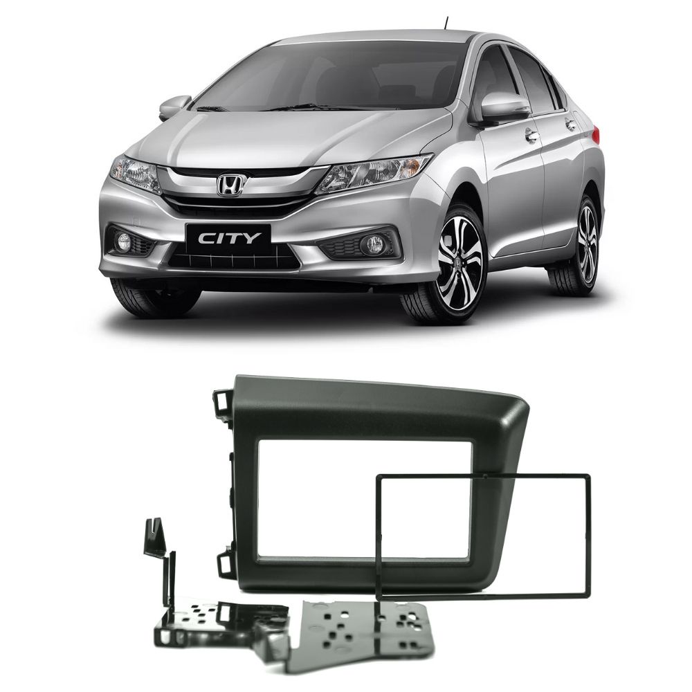 Moldura 2 Din Honda New Civic 12/16 Double EPX204 Preto - JP/CH em Oferta na Shopee