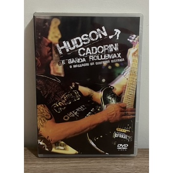 DVD - Hudson Cadorini e Banda Rollemax - O Massacre da Guitarra Elétrica