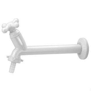 Torneira Tanque Parede C/ Bico 18CM ABSEcoline Branco Forusi