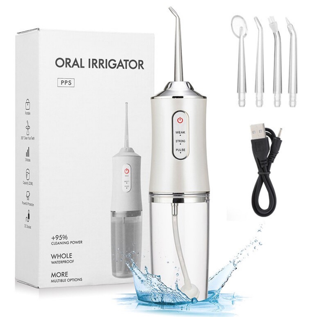 Jato D'água Irrigador Oral Higiene Limpeza Bucal E Dental