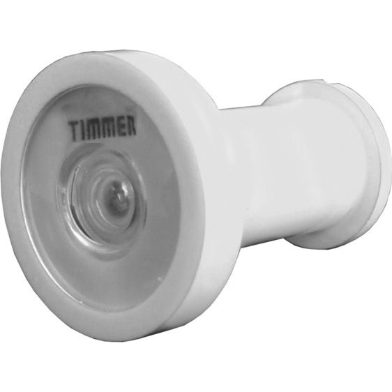 Visor Olho Mágico Timmer Curto Branco ENC. 200º