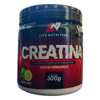 Creatina Monohidratada Life Nutrition 300g Escolha O Sabor