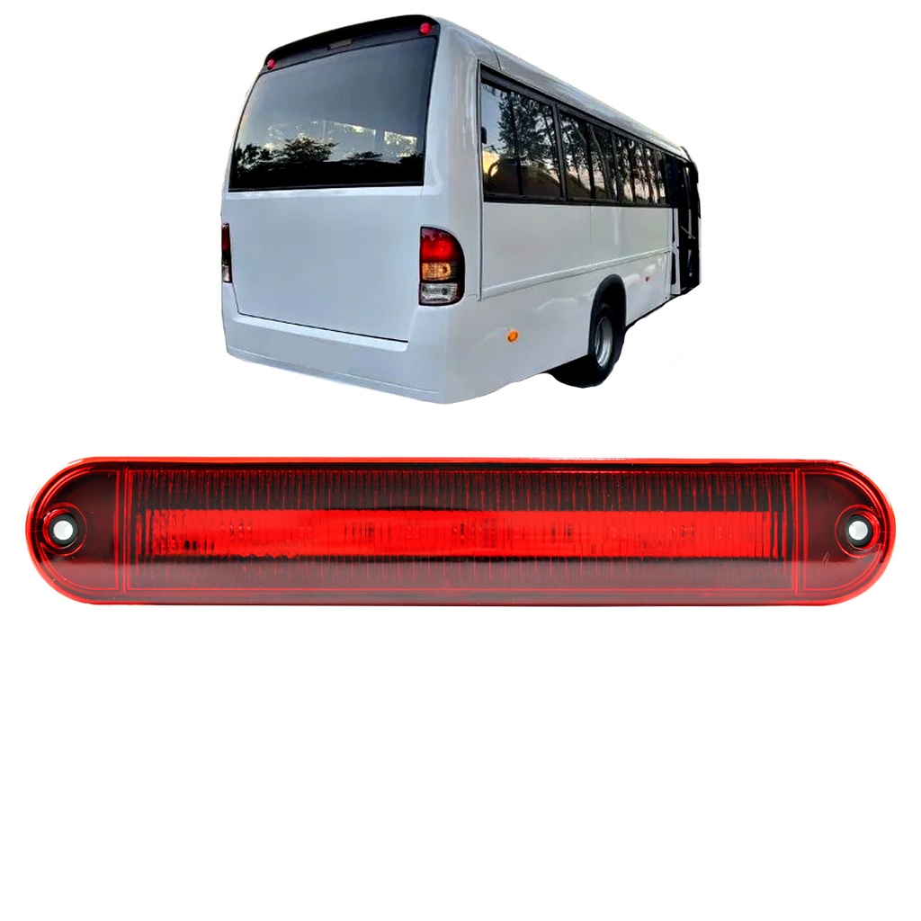 Lanterna Brake Light Ônibus Torino Volare Neobus 6 LED 12V