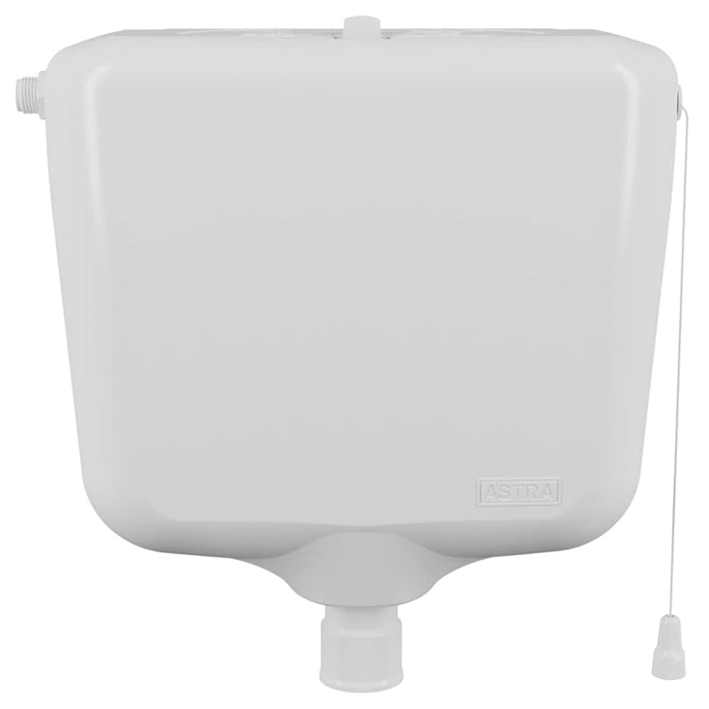 Caixa De Descarga Controlada Plástico 6 A 9 Litros Branco 1/2Pol. Corda Lateral Com Vedante Silicone