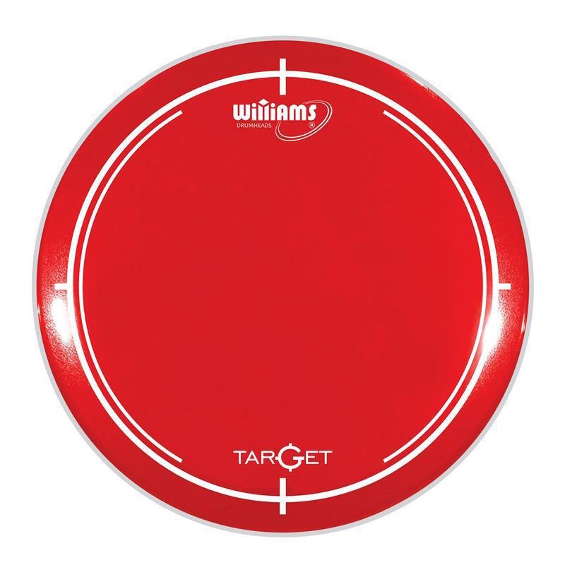 Pele Williams Target WR2 Red de Bumbo 22¨ Filme Duplo Vermelha com óleo WR2-188-22